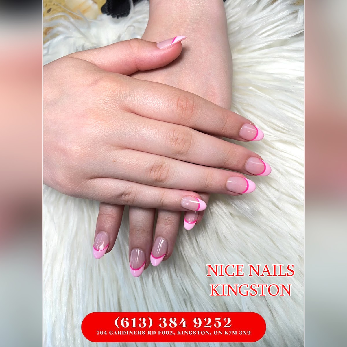 Custom nail art and complex designs at Nice Nails Kingston
