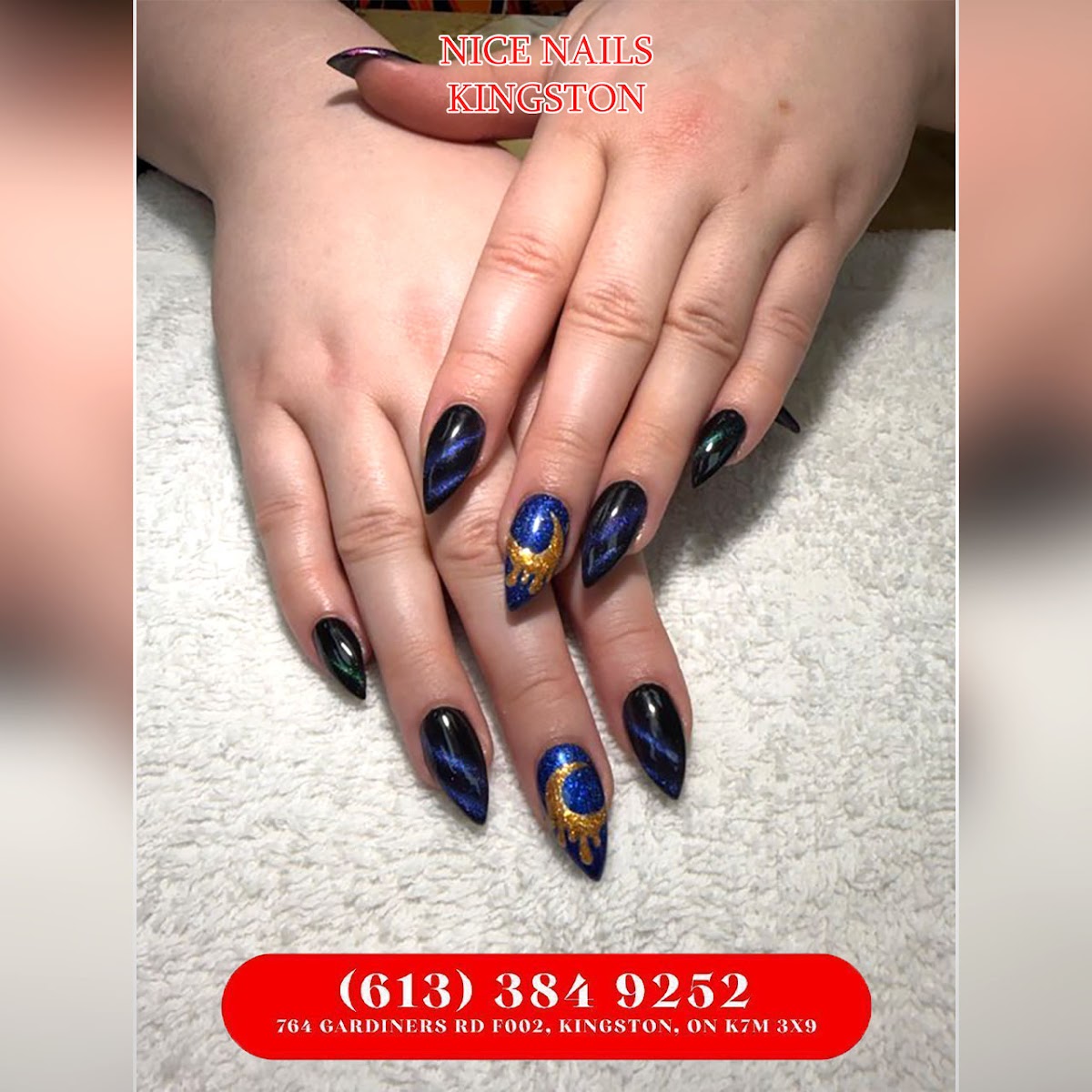 Professional manicure services at Nice Nails Kingston